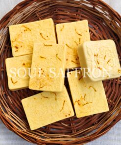 GOAT MILK SAFFRON TURMERIC ARTISAN SOAP BAR