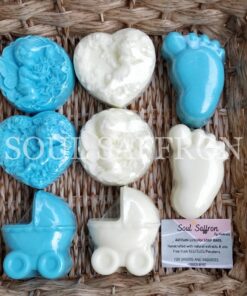 BABY SHOWER PACK OF 2 SOAPS HAMPER